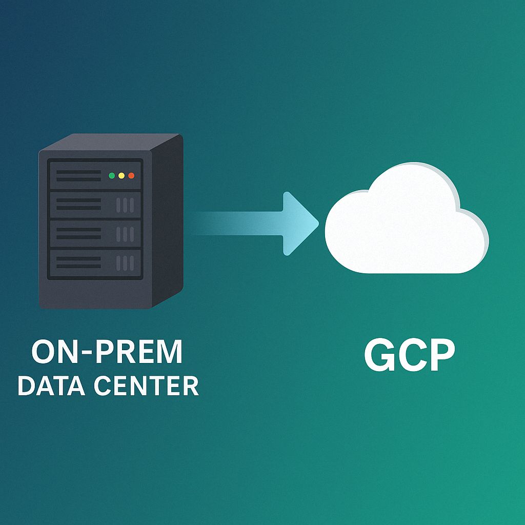 On-premises to Google Cloud migration